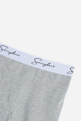 BOXER TINTA UNITA GRIGIO CHIARO